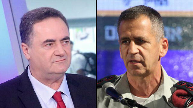 Israel Katz and IDF Chief of Staff Lt.-Gen. Aviv Kochavi