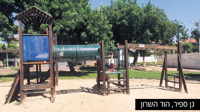 Ни тени, ни детей. Площадка в Ган -Сапир. Фото: Ирис Лифшиц-Клигер