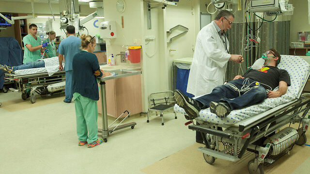 В приемном покое. Фото: Амит Шааль