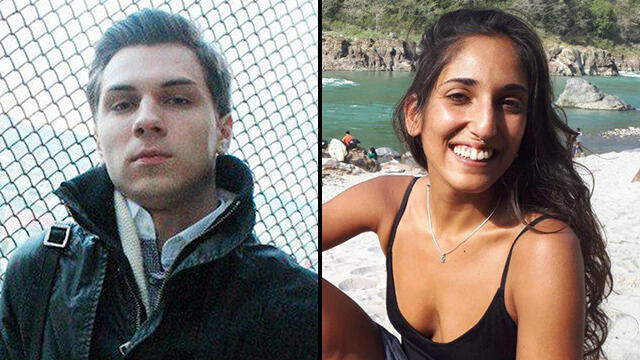 Russian Hacker Alexei Burkov 9left) and Israeli Naama Issachar (right)nullnull Russian Hacker Alexei Burkov 9left) and Israeli Naama Issachar (right)