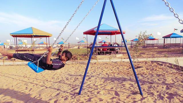 Парк на границе с Газой