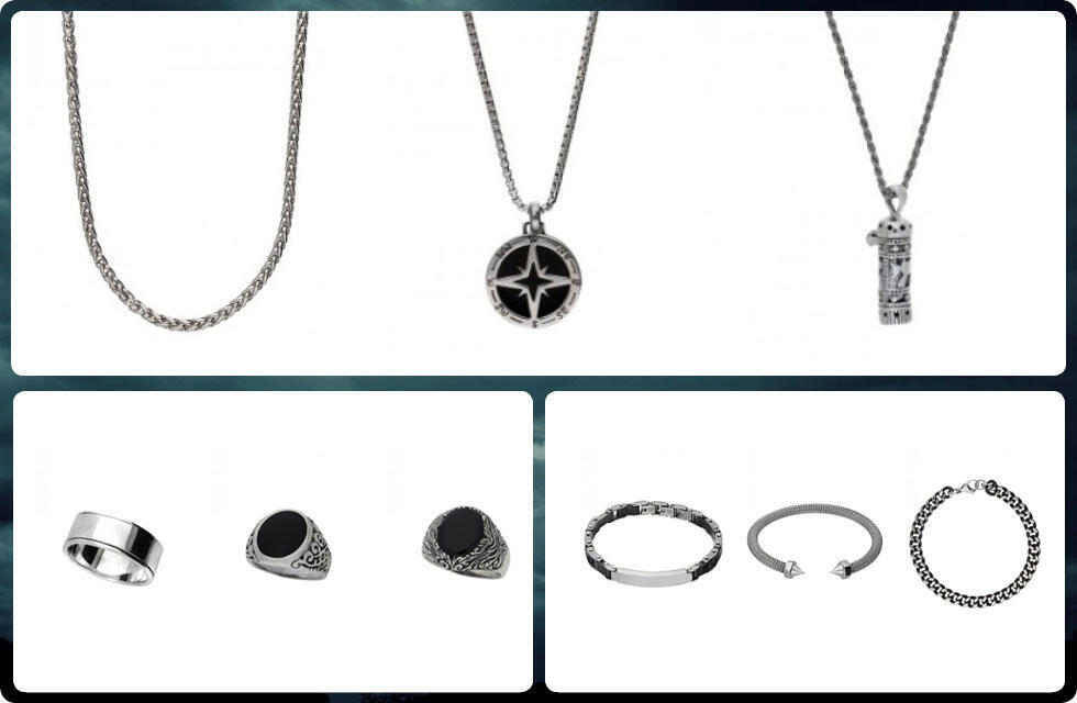 Мужские украшения в Magnolia (Фото: пресс-служба) Мужские украшения в Magnolia