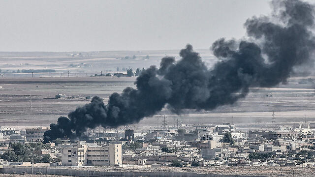  Удар турецкой авиации. Фото: AFP