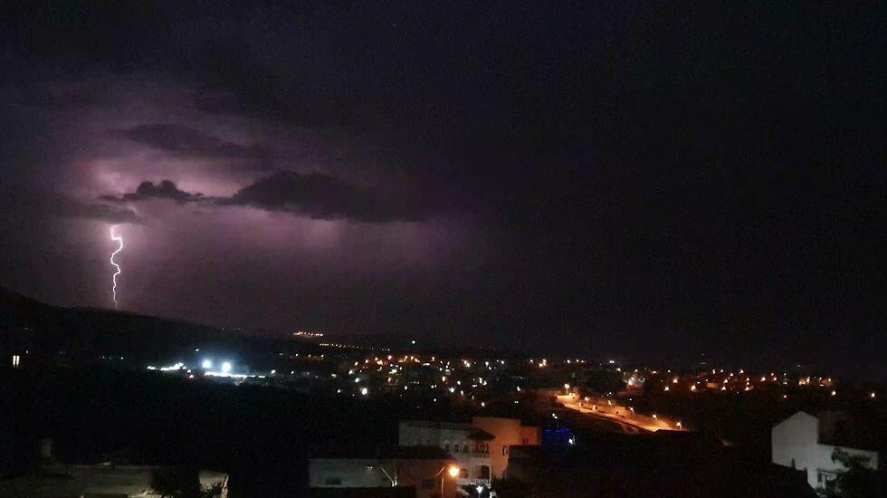 Гроза над Кафр-Магер. Фото: Магди Туафра