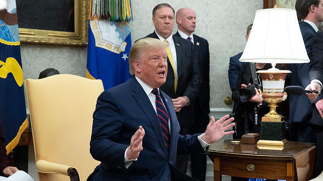 President Donald Trump and Secretary Mike Pompeo at the White House (Photo: EPA)