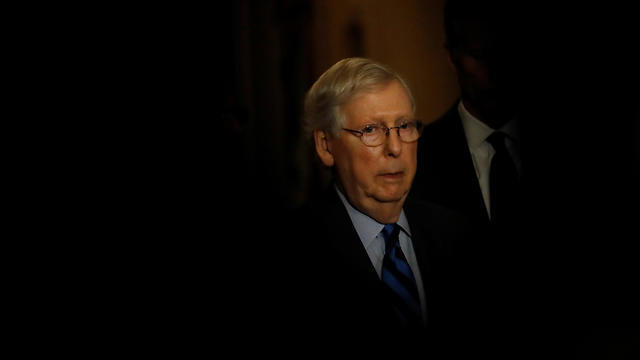 Senate Majority Leader Mitch McConnell on Capitol Hill Wednesday (Photo: Reuters) Senate Majority Leader Mitch McConnell on Capitol Hill Wednesday