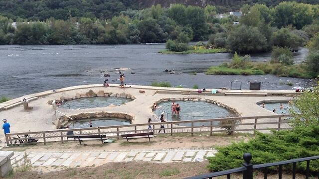 Thermal baths along the Minho River in Ourense