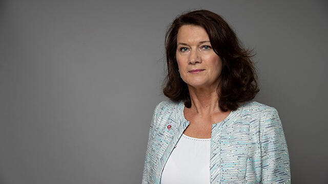 Swedish Foreign Minister Ann Linde (Photo:Swedish foreign ministry) (צילום : משרד החוץ השוודי ) Swedish Foreign Minister Ann Linde (Photo:Swedish foreign ministry)