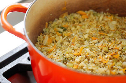 Фрике с овощами. Фото: Михаль Ваксман (Фрике с овощами. Фото: Михаль Ваксман) Фрике с овощами. Фото: Михаль Ваксман