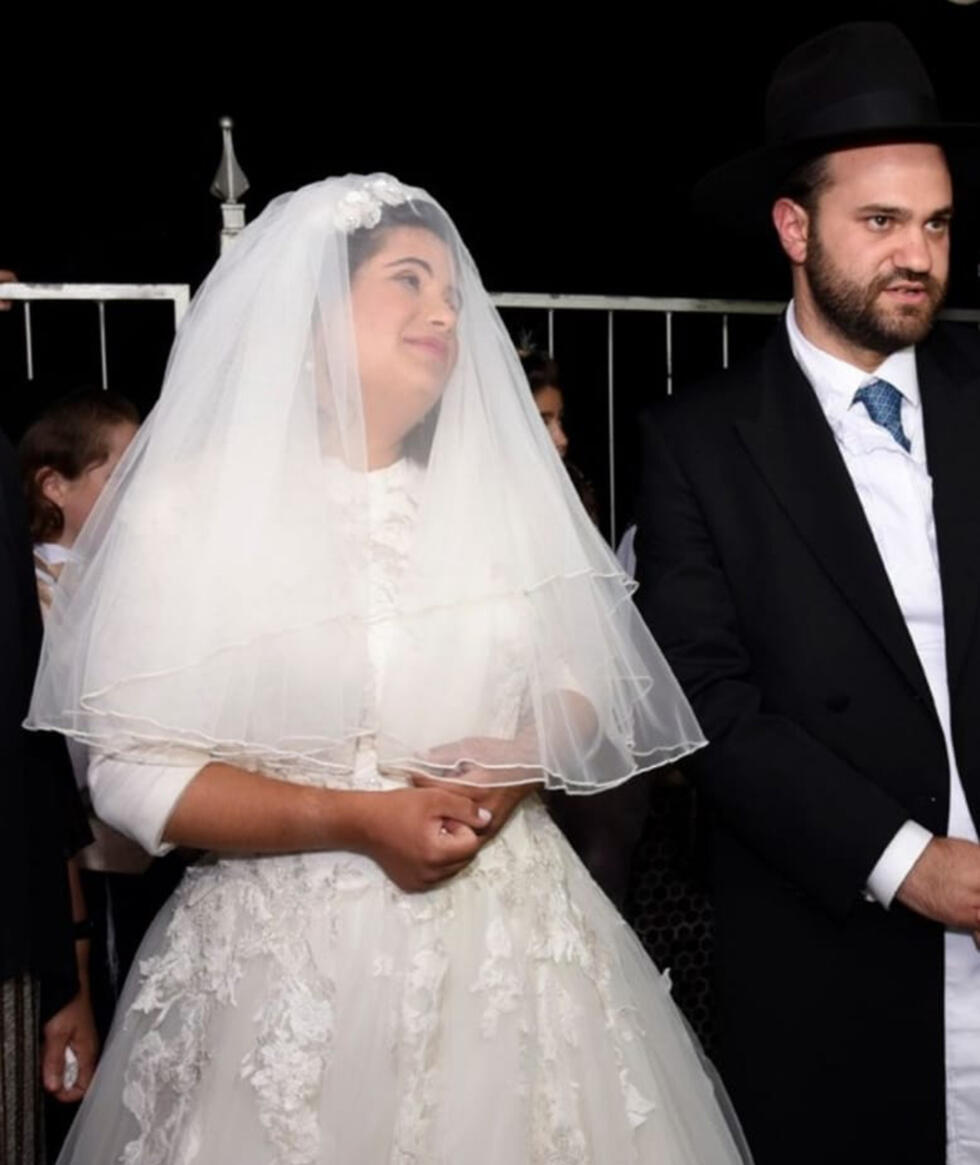 Мирьям и Боаз Хофман на свадьбе. Фото: Алон Эйлат