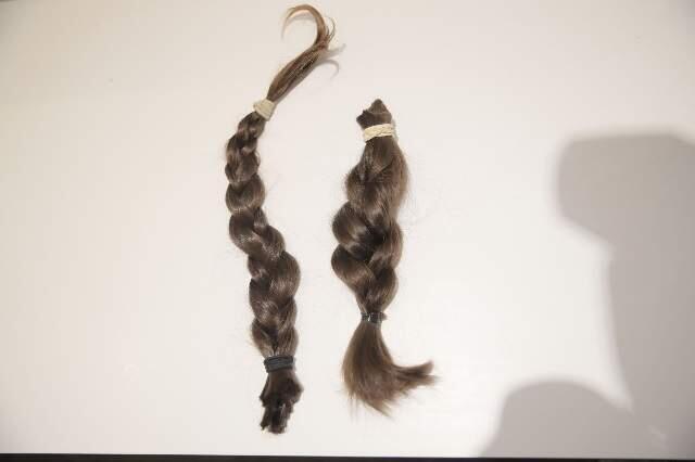 Отрезанные косы. Фото: личный архив (Фото: личный архив) Отрезанные косы. Фото: личный архив