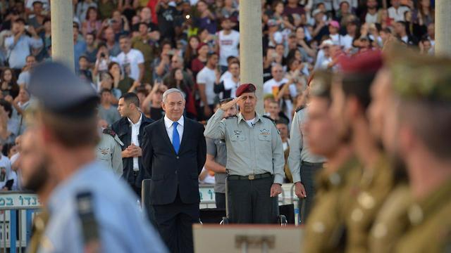 Netanyahu with IDF chief Aviv Kochavi