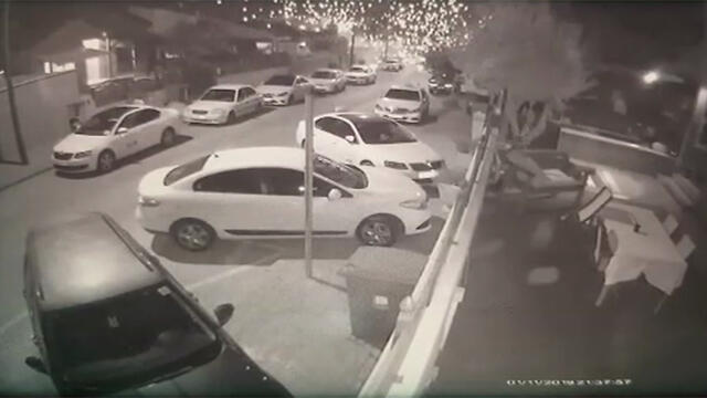 Попадание ракеты в Сдероте