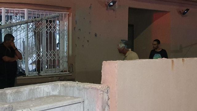 Ракета попала в дом в Сдероте. Фото: Рои Идан