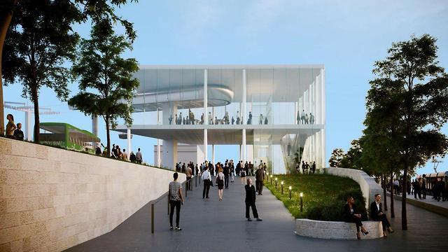 Фуникулер в Старом городе. Компьютерная графика