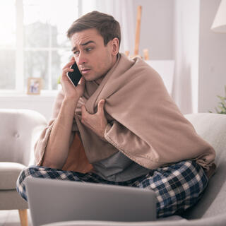 הדמייה של חופשת מחלה