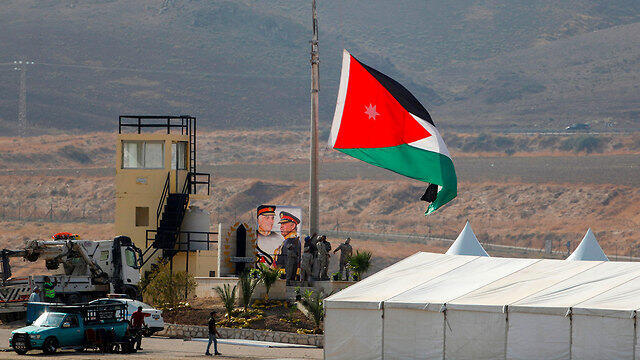 Израильско-иорданская граница. Фото: AFP