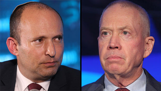 Нафтали Беннет, Йоав Галант. Фото: Алекс Коломойский, Охад Цвайгенберг