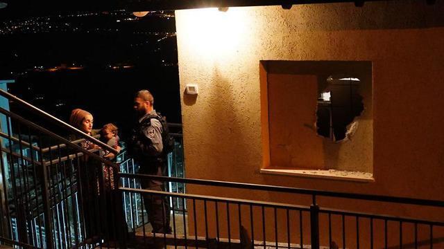 Police outside the house where Neria Zarug made his stand