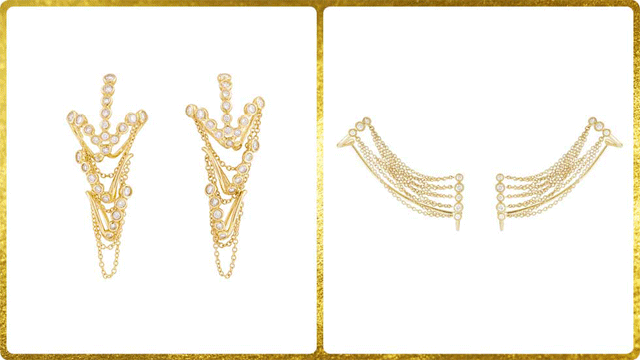 Серьги Silk - как плетение тонких шелковых нитей (Фото: пресс-служба) Серьги Silk - как плетение тонких шелковых нитей