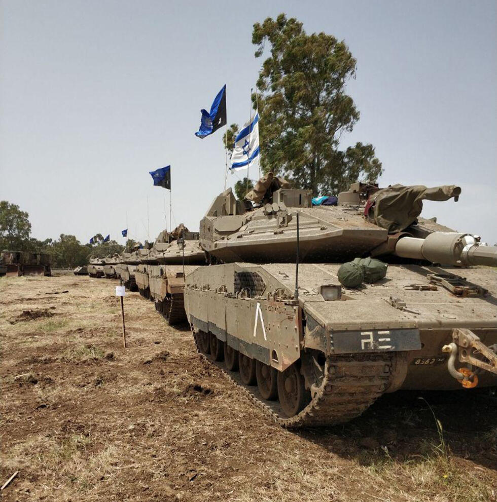 Танки "Меркава-4". Фото: архив