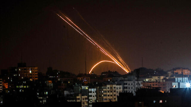 Rockets launched from Gaza towards Israel (Photo: AFP)