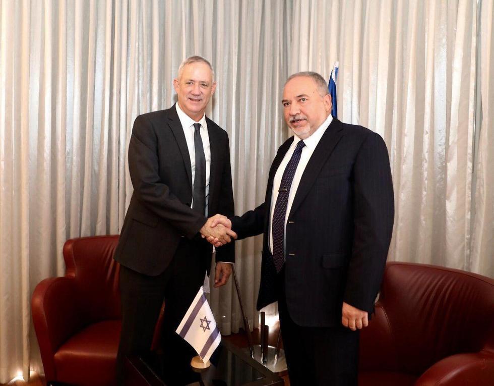 Встреча Ганцa и Либерманa. Фото: Эльад Малка