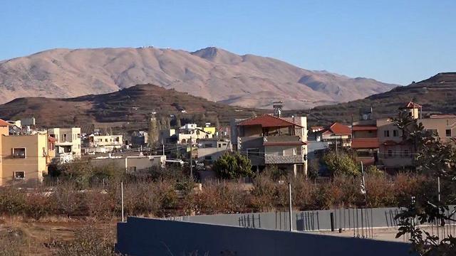 The Golan Heights following rocket fire