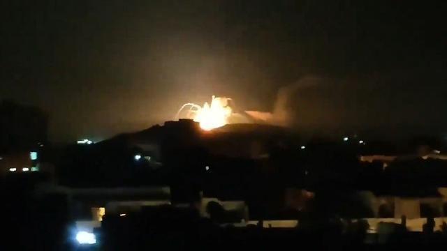 Удары по целям вблизи Дамаска