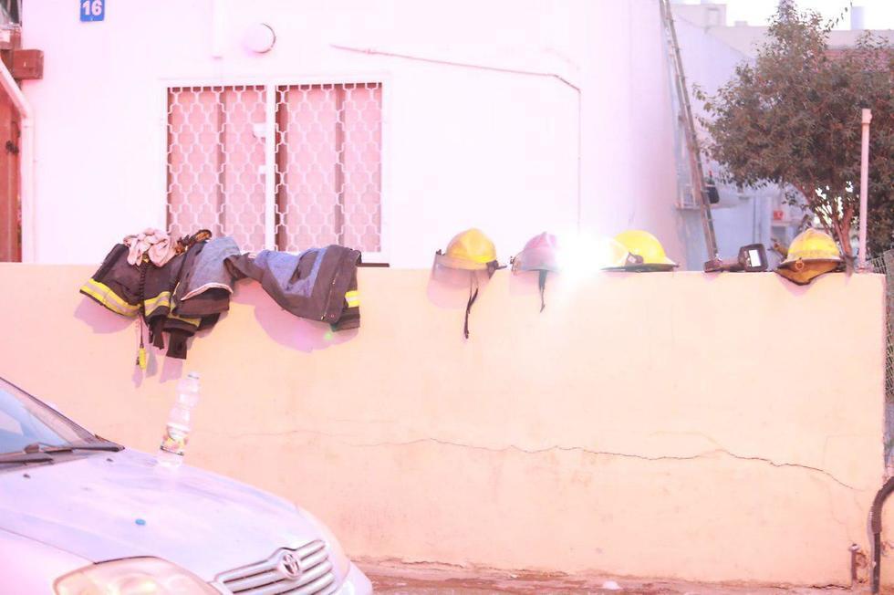 Дом, где произошел пожар. Фото: Дана Купель (צילום: דנה קופל) Дом, где произошел пожар. Фото: Дана Купель