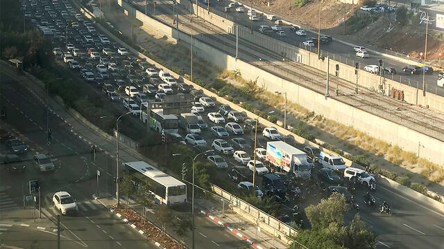 Протест мотоциклистов. Фото: Эльад Пелег (צילום: אלעד פלג) Протест мотоциклистов. Фото: Эльад Пелег