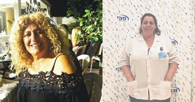 Илана Дахари, Дорит Златин. Фото: личный архив, больничная касса "Маккаби"