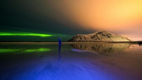 צפון נורווגיה, פברואר 2016 דובי רומן (צילום: דובי רומן) צפון נורווגיה, פברואר 2016 דובי רומן