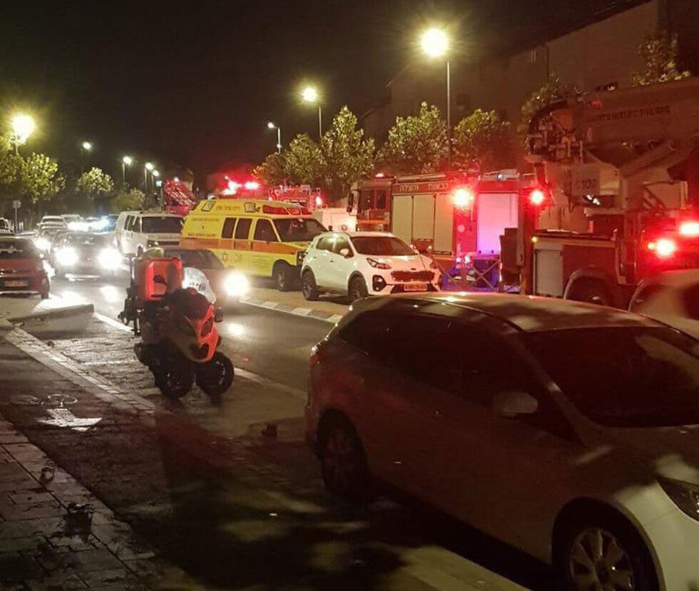 На месте трагедии. Фото: Служба скорой помощи (МАДА) (צילום: תיעוד מבצעי מד"א) На месте трагедии. Фото: Служба скорой помощи (МАДА)