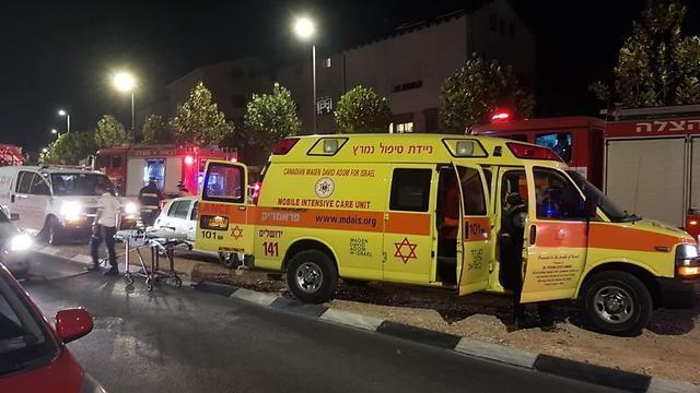 На месте пожара. Фото: Гильад Коэн (צילום: גלעד כהן) На месте пожара. Фото: Гильад Коэн