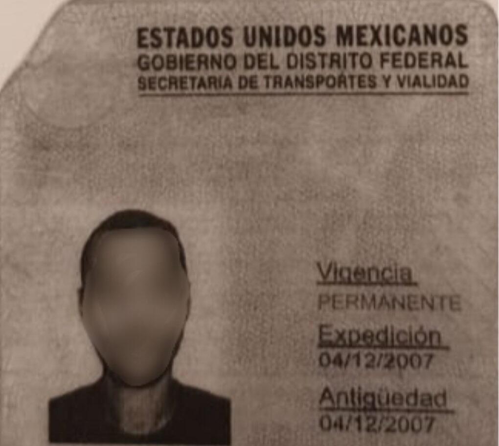 Водительские права нарушителя. Фото: пресс-служба полиции