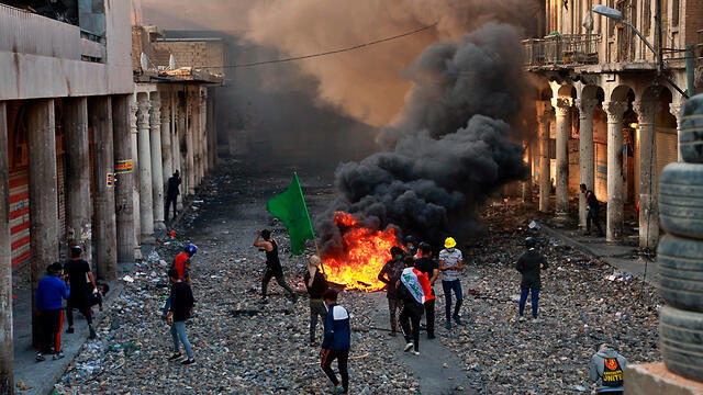 Беспорядки в Ираке. Фото: АР