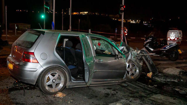 Авария на шоссе № 443. Фото: Ким Цилюм