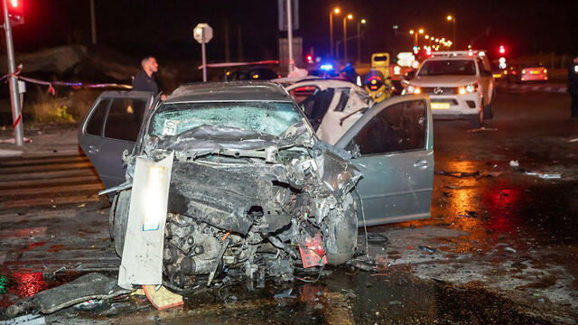 Авария на шоссе № 443. Фото: Ким Цилюм