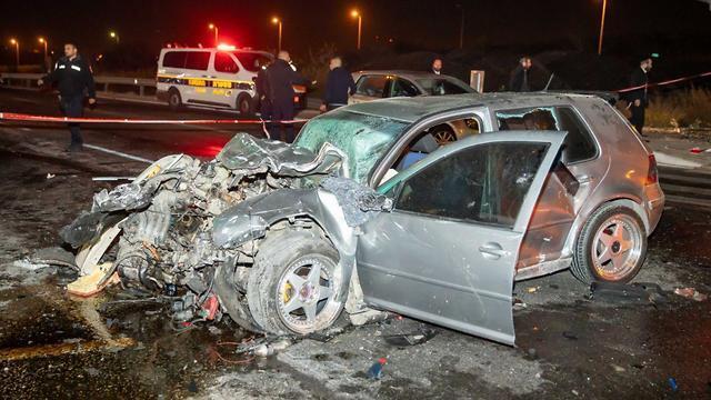 На месте аварии. Фото: Ким-цилюм (צילום: קים צילום) На месте аварии. Фото: Ким-цилюм