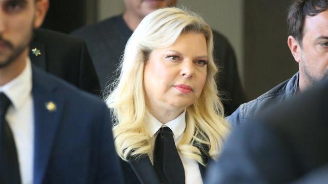 Сара Нетаниягу в зале суда. Фото: Моти Кимхи