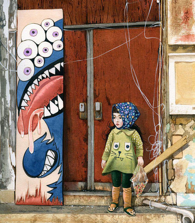 Работа Светы Дорошевой (Фото из личного архива) Работа Светы Дорошевой