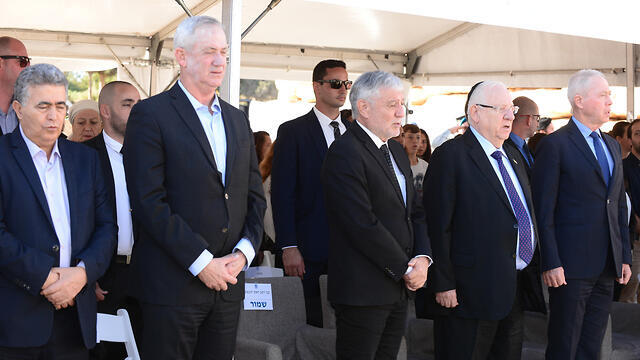 Церемония памяти премьер-министра Давида Бен-Гуриона. Фото: Герцль Йосеф (צילום: הרצל יוסף) Церемония памяти премьер-министра Давида Бен-Гуриона. Фото: Герцль Йосеф