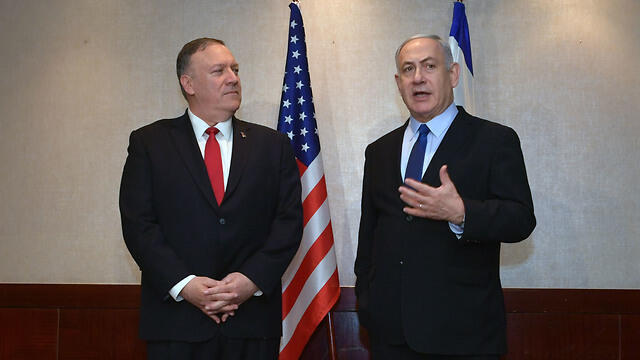 Нетаниягу и Помпео. Фото: Коби Гидон, ЛААМ