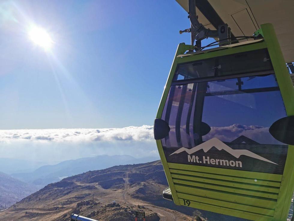 Новая канатная дорога на Хермоне. Фото: пресс-служба комплекса Хермон