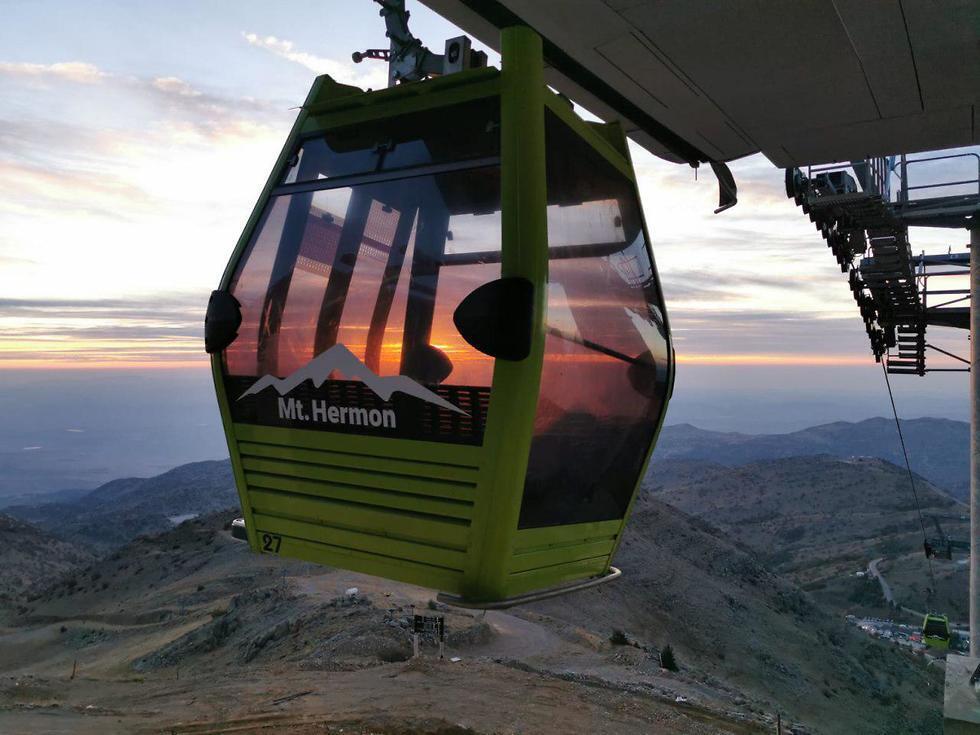 Новая канатная дорога на Хермоне. Фото: пресс-служба комплекса Хермон