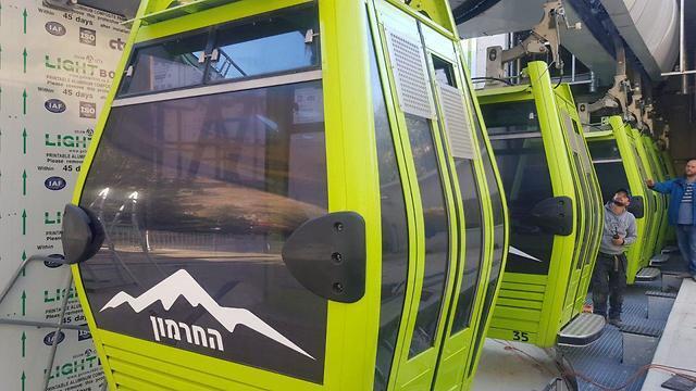 Новая канатная дорога на Хермоне. Фото: пресс-служба комплекса Хермон