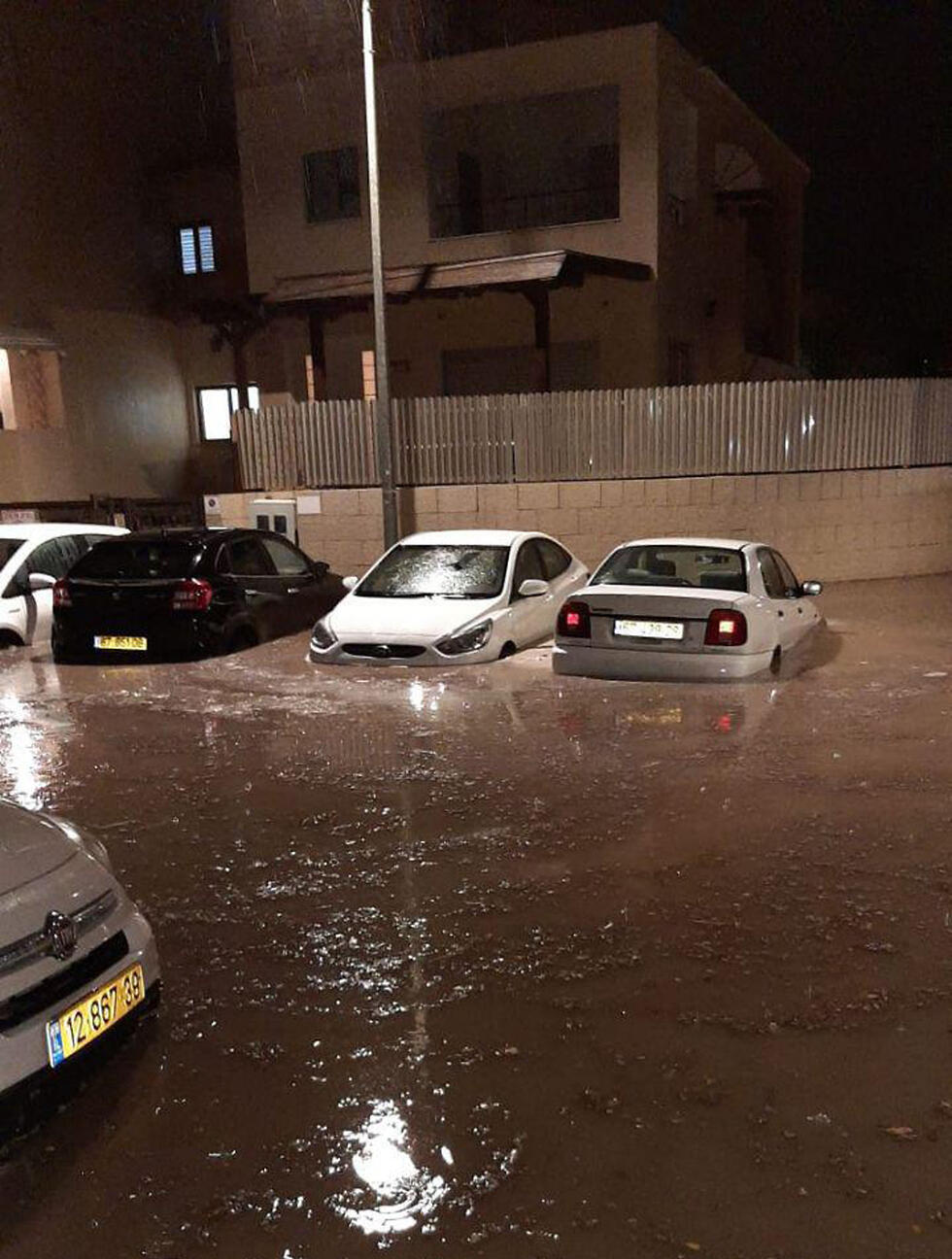 Затопление в Ашкелоне, 9 декабря