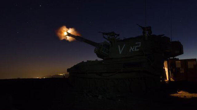 На учениях 215 артиллерийской бригады. Фото: пресс-служба ЦАХАЛа (צילום: דובר צה"ל) На учениях 215 артиллерийской бригады. Фото: пресс-служба ЦАХАЛа