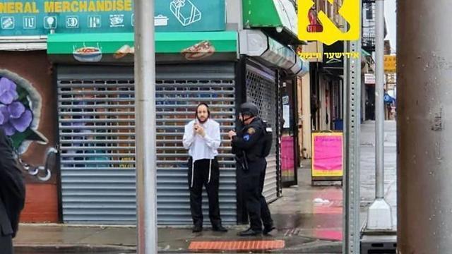 На месте инцидента в Нью-Джерси